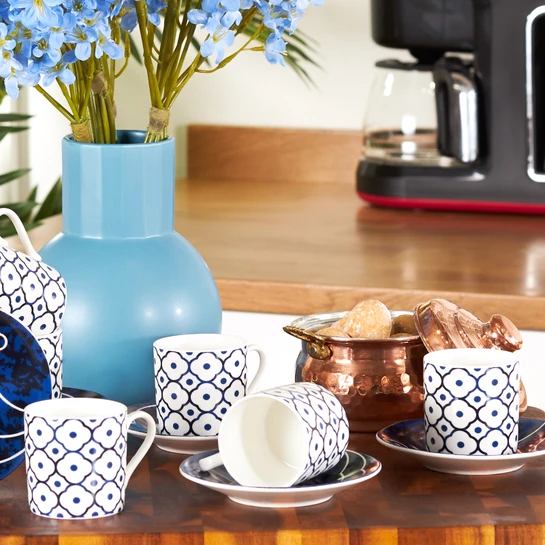 Karaca Ege 6 Kişilik Kahve Fincanı Takımı 80 ml