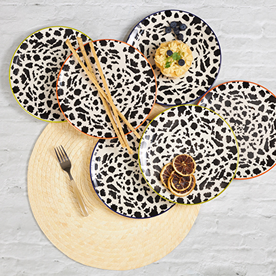 Karaca Colourful 6 Kişilik Pasta Takımı