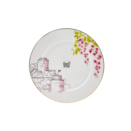 Karaca X İst Collection Erguvan Rumeli Servis Tabağı