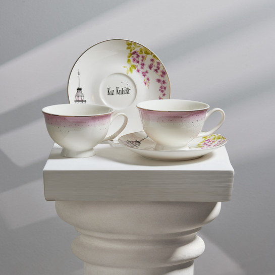 Karaca X İst Collection Erguvan Fincan Seti