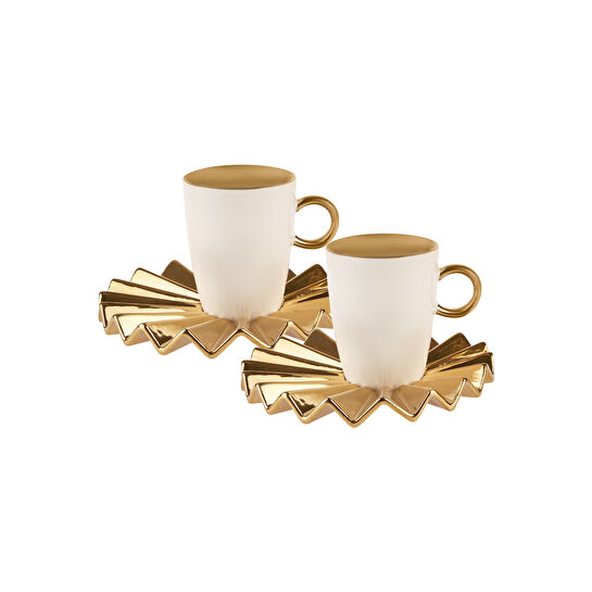 Karaca Koza 2 Kişilik Kahve Fincanı Takımı