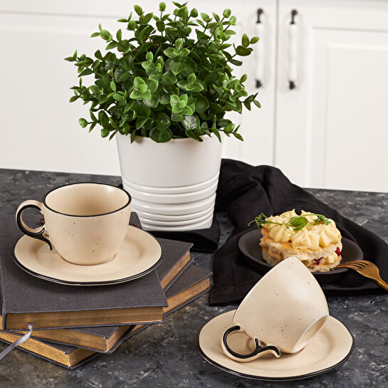 Karaca Melenie 2 Kişilik Double Kahve Fincanı Takımı