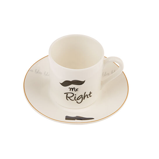 Karaca Match 2 Kişilik Kahve Fincanı Takımı 80 ml
