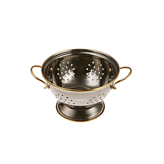 Karaca Retro Antrasit Süzgeç 22 cm