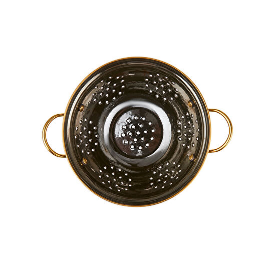 Karaca Retro Antrasit Süzgeç 22 cm