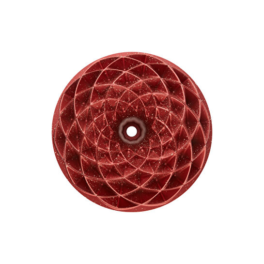 Karaca Prizma Kırmızı Döküm Kek Kalıbı