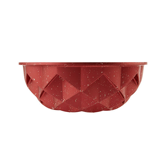 Karaca Prizma Kırmızı Döküm Kek Kalıbı