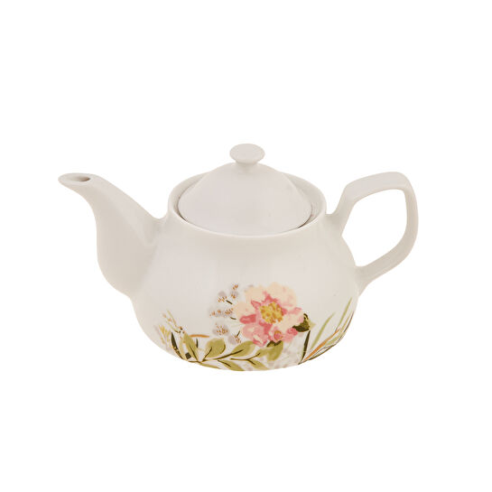 Karaca Silva Midi Porselen Demlikli Çaydanlık Takımı