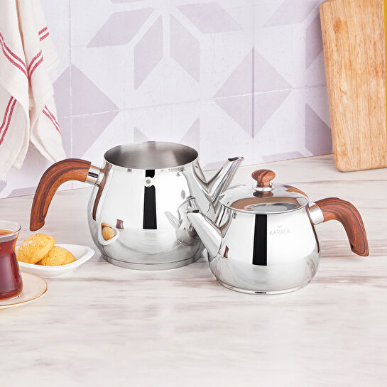 KARACA SİLVA ÇELİK ÇAYDANLIK TAKIMI