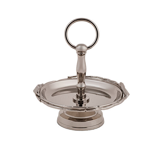 Karaca Leaf Tek Katlı İkramlık