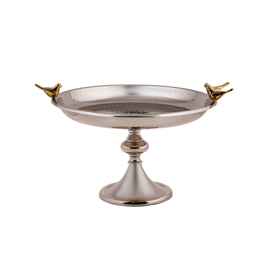 Karaca Birdy Gümüş Ayaklı İkramlık 26cm