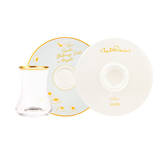 Karaca Unicef Betül Mardin 12 Parça 6 Kişilik Çay Seti