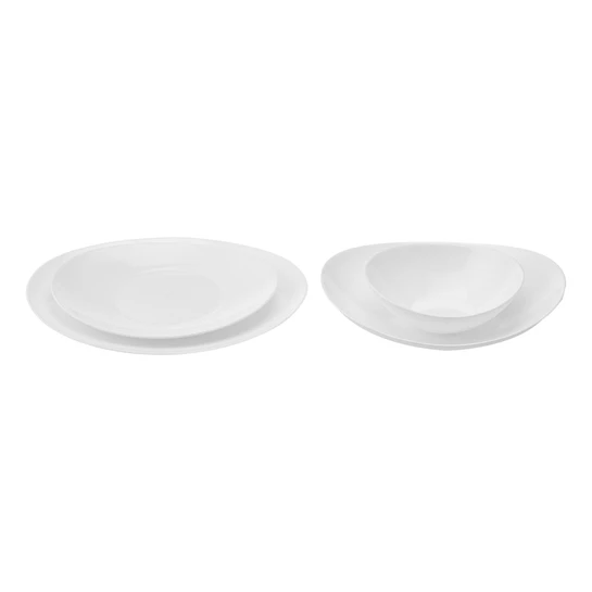 Karaca White Pure 24 Parça 6 Kişilik Yemek Takımı