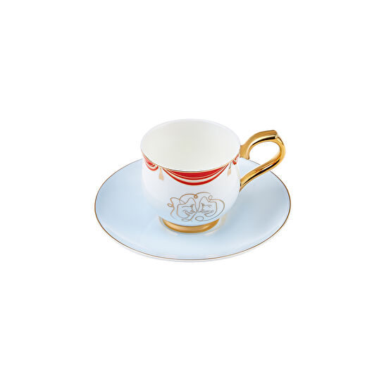 Karaca Unicef Betül Mardin Haldun Dormen 2 Kişilik Kahve Fincan Takımı 90 ml