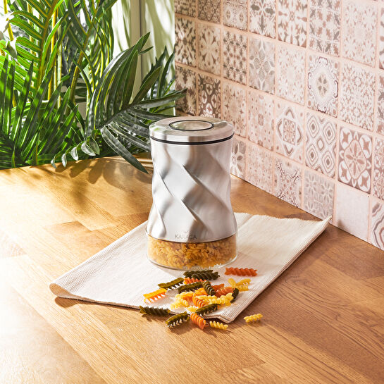 Karaca Tottori İnox Vakumlu Cam Saklama Kabı Small