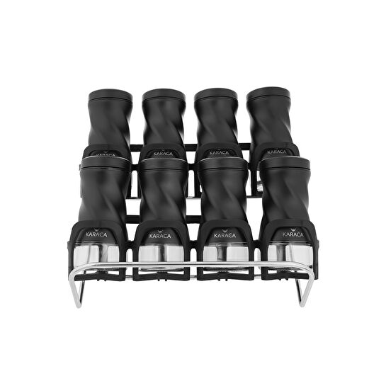 Karaca Tottori Black 9 Parça Baharat Takımı