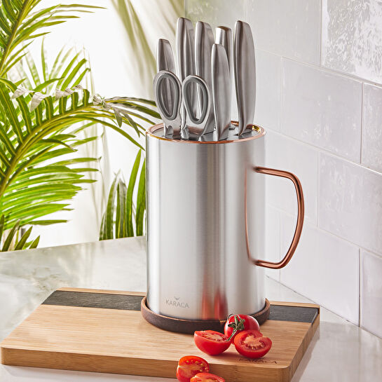 Karaca Meister Barrel 8 Parça Bıçak Seti