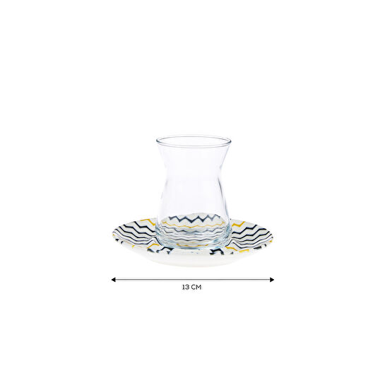 Karaca Nossa 12 Parça 6 Kişilik Çay Seti