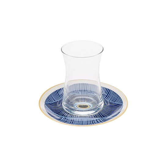 Karaca Eye Zone 12 Parça 6 Kişilik Çay Seti