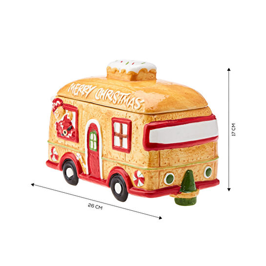 Karaca Happy New Year Car Saklama Kabı 2100 ml