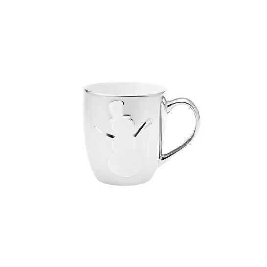Karaca Happy New Year Silver Kar Adam Mug 415 ml