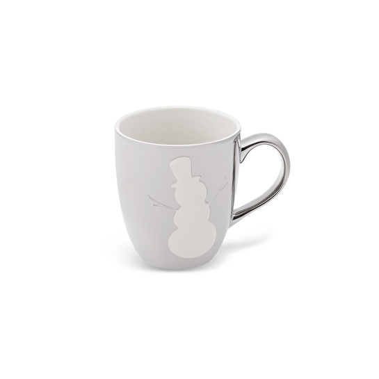 Karaca Happy New Year Silver Kar Adam Mug 415 ml