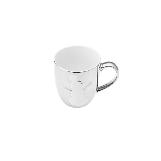 Karaca Happy New Year Silver Kar Adam Mug 415 ml