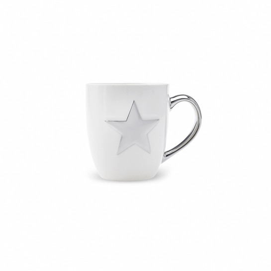 Karaca Happy New Year Silver Yıldız Kupa 415 ml