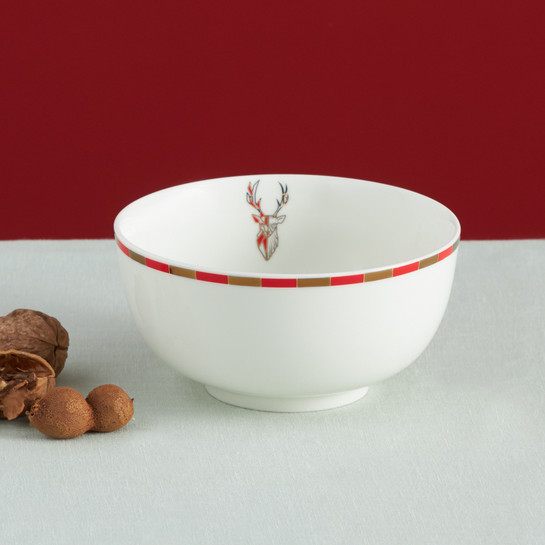 Karaca Aries Kırmızı Sarı Kase 14 cm
