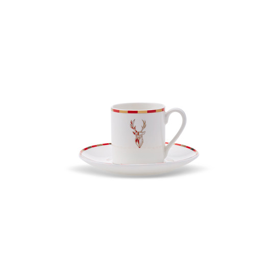 Karaca Aries Kırmızı Column Kahve Fincanı 90 ml