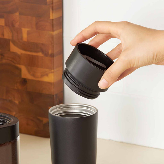 Karaca Sedor Çelik Termos Black 350 ml 