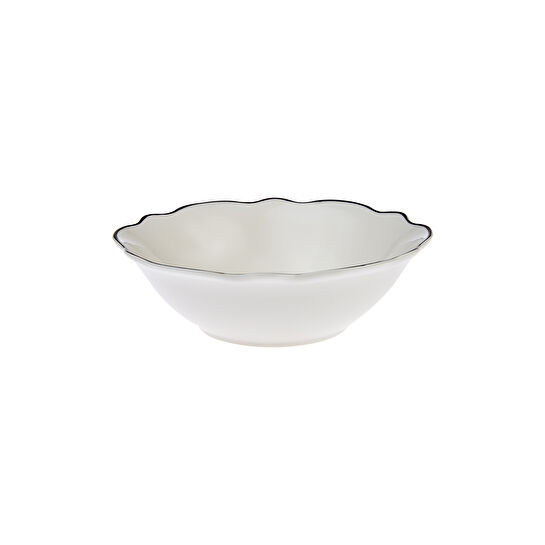 Karaca Almond Black Line 24 Parça 6 Kişilik Porselen Yemek Takımı