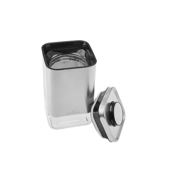 Karaca Avangart Inox Vakumlu Cam Saklama Kabı - M