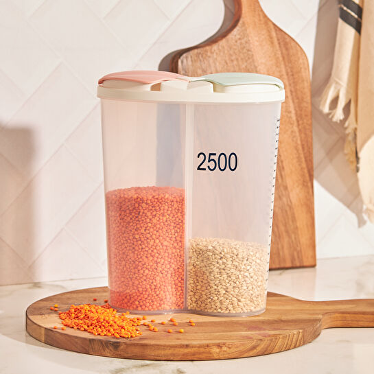 Karaca Linda 2 Parça Saklama Kabı 2500 ml