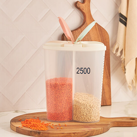 Karaca Linda 2 Parça Saklama Kabı 2500 ml