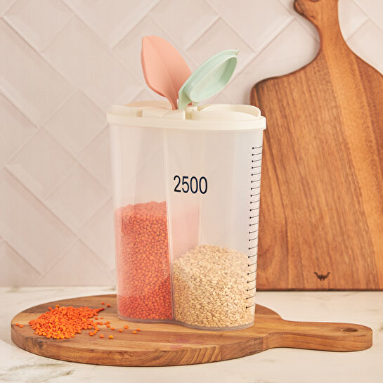 Karaca Linda 2 Parça Saklama Kabı 2500 ml