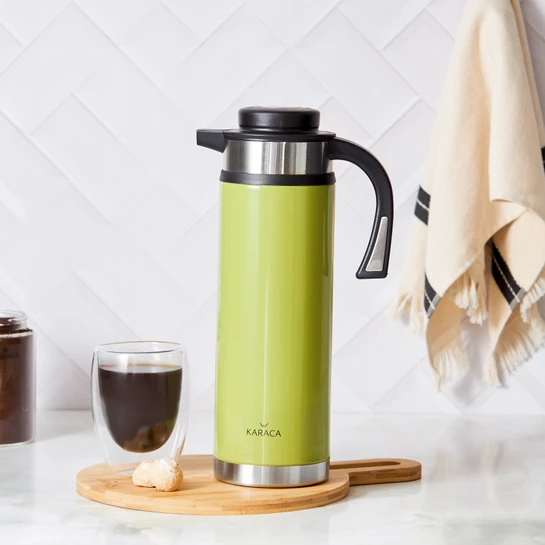 Karaca Homely Çelik Termos Green 1,5 L
