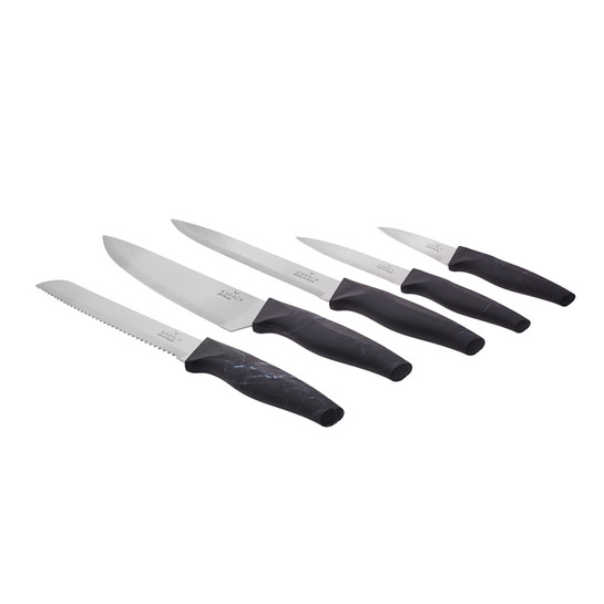 KARACA BIANCO BLACK 6 PARÇA BIÇAK SETİ