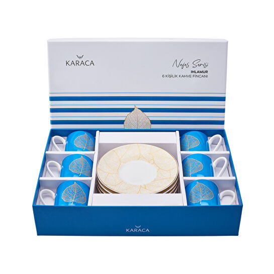 Karaca Ihlamur 6 Kişilik Kahve Fincan Takımı 90 ml