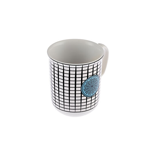 Karaca Paye Selçuklu Serisi Mavi Porselen Kupa 340 ml