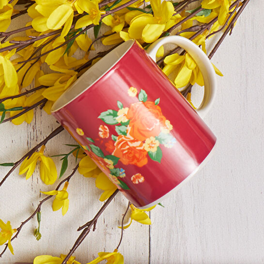 Karaca Flores Mor Kupa