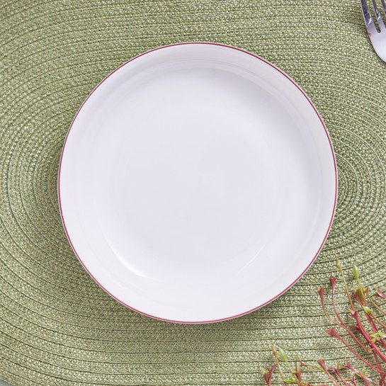Karaca Elica Kahverengi Pasta Tabağı 18 cm