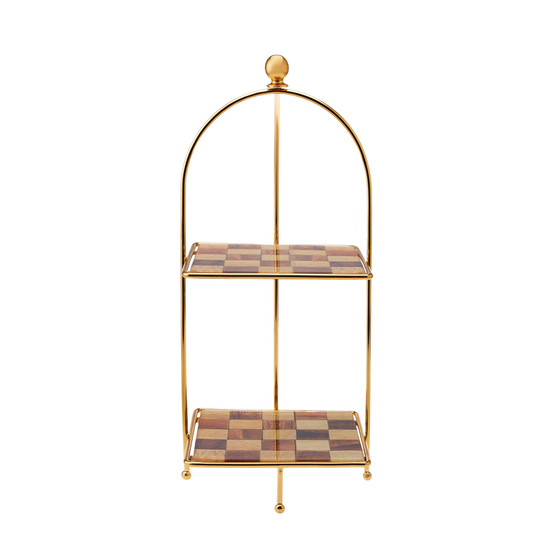Karaca Check Kare Katlı Kurabiyelik 20 cm