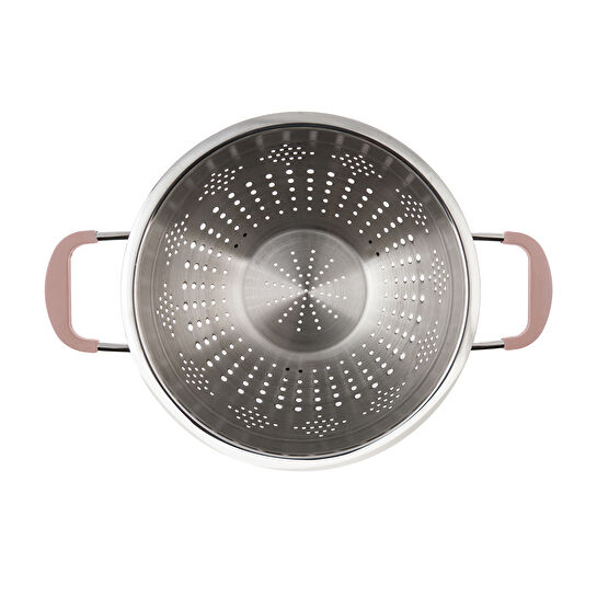 Karaca Liva Paslanmaz Çelik Rose Gold Süzgeç 24 cm 