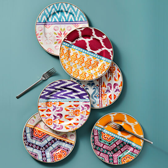 Karaca İbiza 6 Kişilik Pasta Takımı