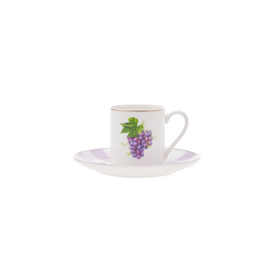 Karaca Sabor 6 Kişilik Porselen Kahve Fincan Takımı 90 ml