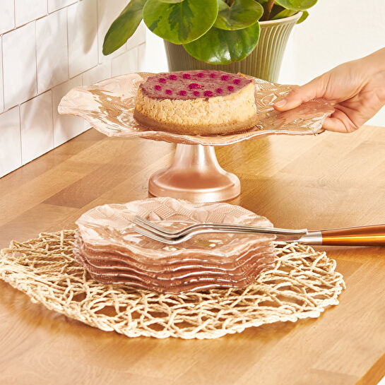 Karaca Kısmet 7 Parça Kek/Pasta/Tatlı Takımı