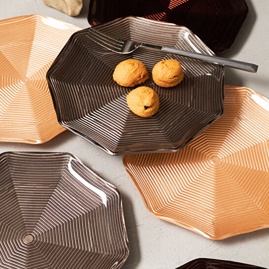 Karaca Octagon 6 Kişilik Pasta Takımı