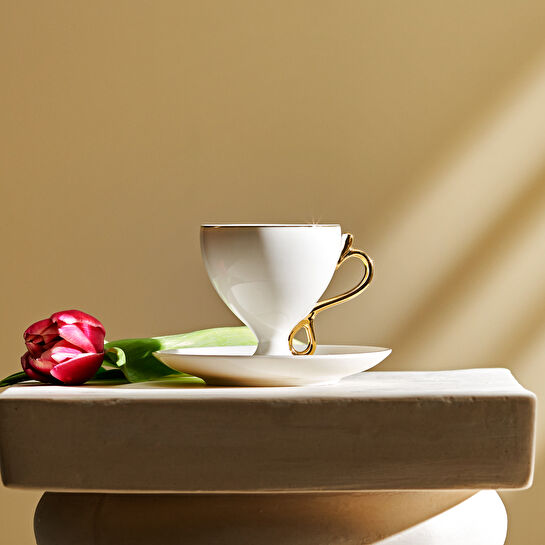 Karaca Afrodit 6 Kişilik Kahve Fincan Takımı 90 ml