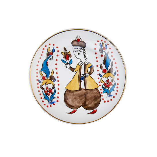KARACA İZNİK SERİSİ 8 PARÇA PASTA/TATLI SETİ